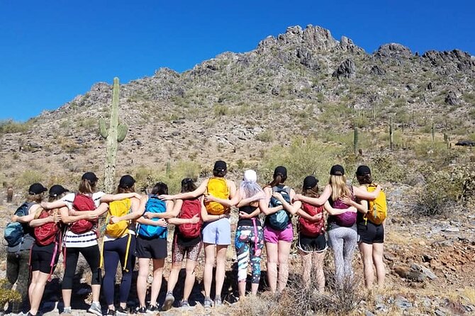 1/2 DAY SONORAN DESERT HIKE. Tour, Workout or Challenge Pace. - Location and Logistics