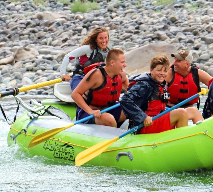 1-Day Rafting Trip, Salmon River - Riggins, Idaho - Adventure Itinerary