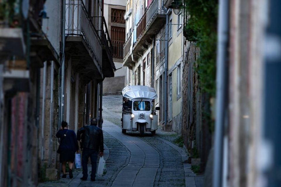 2 Hour Private Tuktuk Tour in Porto to Monastery and Cellars - Booking Information and Details