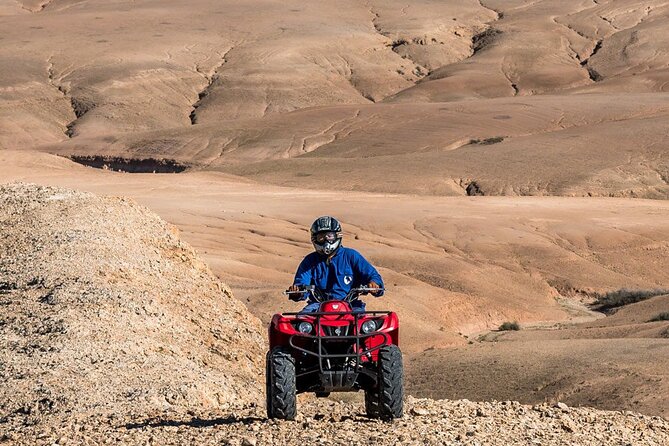 2-Hour Quad Adventure in the Palmerais Desert From Marrakech