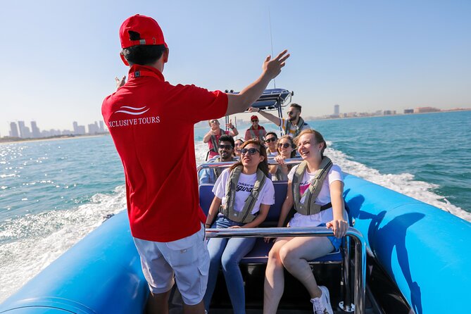 90 Minutes Speedboat Tour, Marina, Atlantis, Palm & Burj Al Arab - Maximum Travelers Per Tour