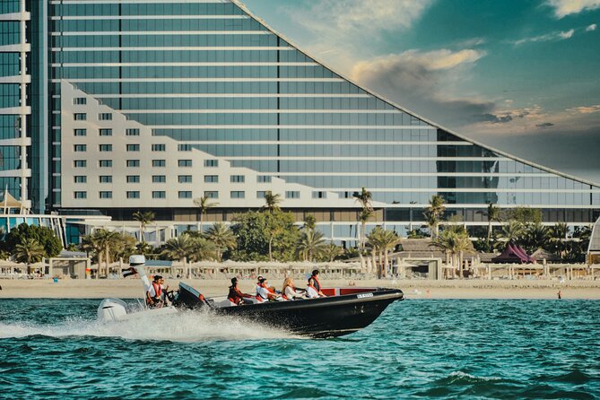 A Small-Group Speedboat Tour of Dubais Coastline - Pricing and Copyright Notice
