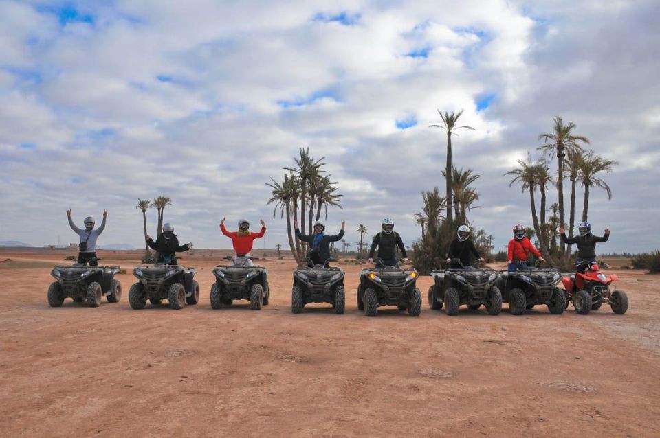 Adventure Quad Bike In Marrakech Palmeraie. - Desert Landscapes Exploration