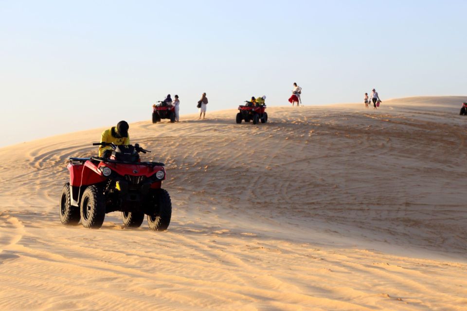 Agadir: Beach and Dune Quad Biking Adventure With Snacks - Transportation and Return