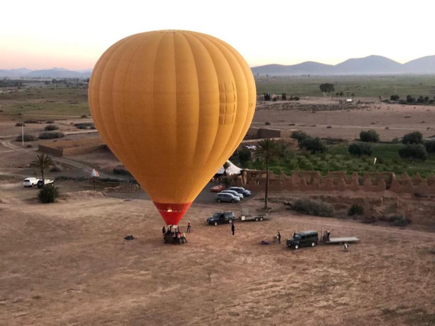 Agadir: Hot Air Balloon Ride - Pickup Information