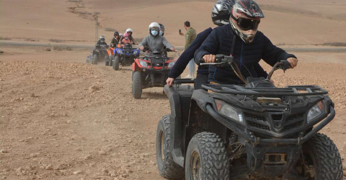 Agafay Desert Quad Ride: With Transport Plus Tea Break - Additional Activities