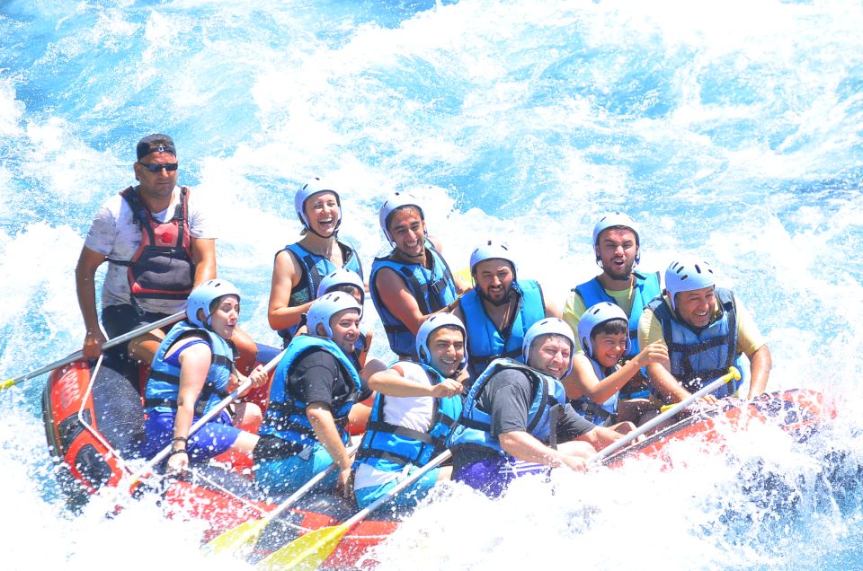 Alanya: Full Day Whitewater Rafting With Lunch and Transport - Review Summary