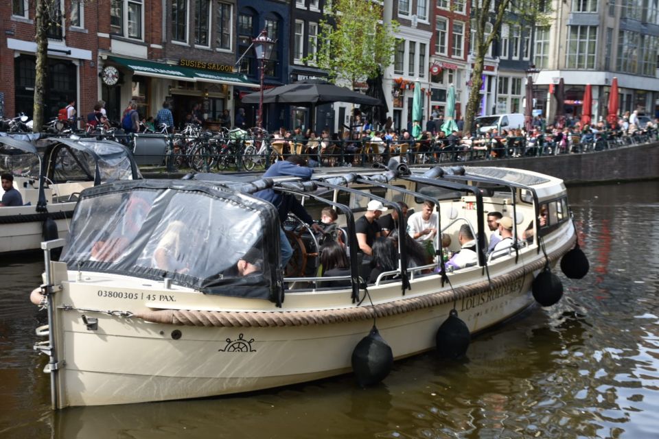 Amsterdam: 420 Smoke Friendly 1-Hour Boat Tour With Drink - Directions