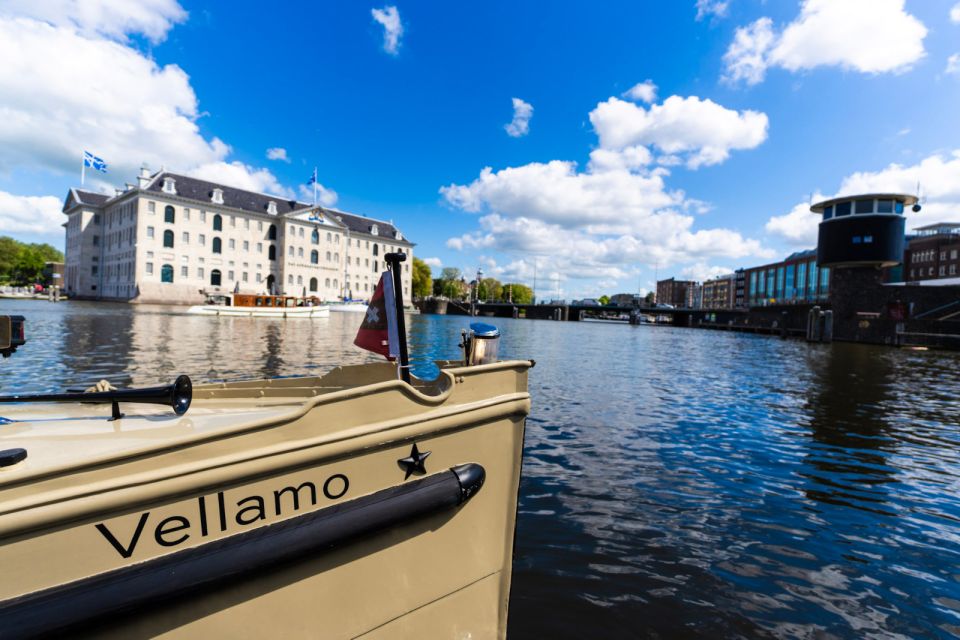 Amsterdam: Luxury Boat Tour With Stroopwafels Drinks - Directions