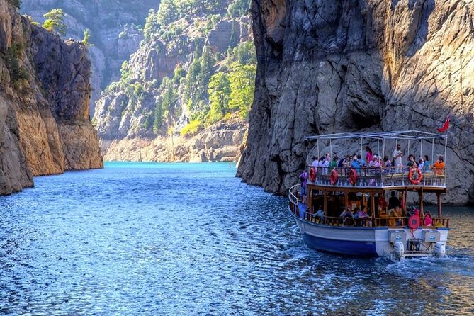 Antalya Green Canyon Boat Trip With Lunch And Drinks - Booking Information