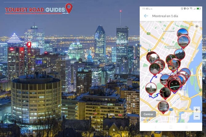 APP Self-Guided Tours Montreal With Audioguide - Key Points