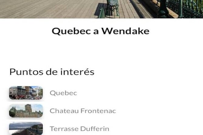 APP Self-Guided Tours Quebec With Audioguide - Last Words