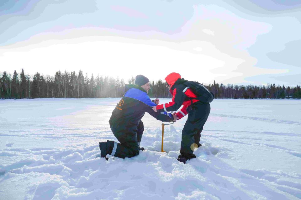 Arctic Ice Fishing by Snowshoe - Common questions