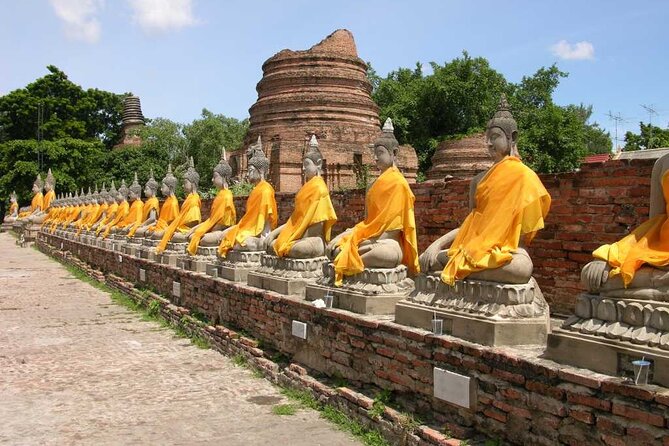 Ayutthaya Three Temples Tour With Glittering Sunset Boat Ride - Common questions