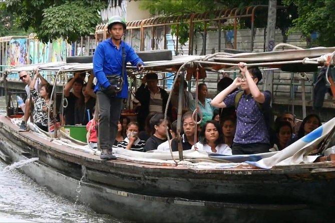 Bangkok Best Canal Tour- Flower Art & Artists House Food of Fame - Canal Sightseeing