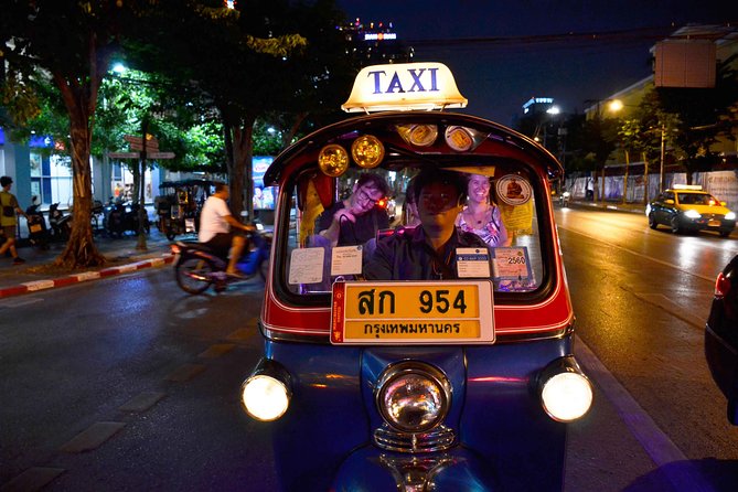 Bangkok Night Food and City Tour by Tuk Tuk - Cancellation Policy