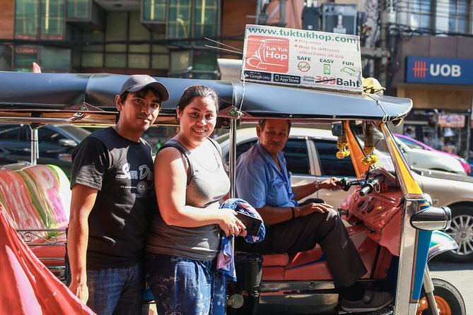 Bangkok Old Town Tuk Tuk Hop-On Hop-Off - Booking Information