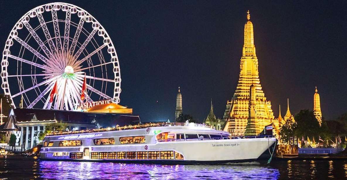 Bangkok: White Orchid Chao Phraya Dinner Cruise Free Beer - Additional Information