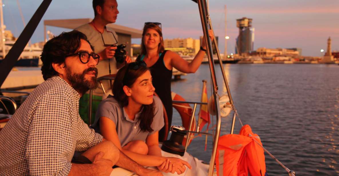 Barcelona: Sunset Sailing Tour With Tapas and Open Bar - Tour Inclusions