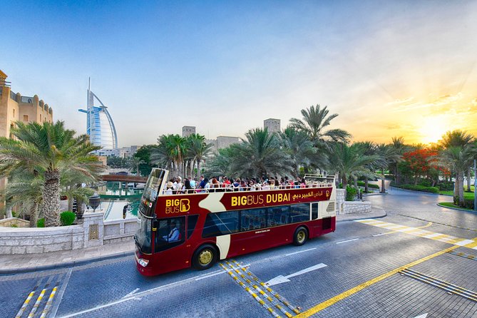 Big Bus Dubai Open Top Night Tour - Witness Dubais Nighttime Beauty