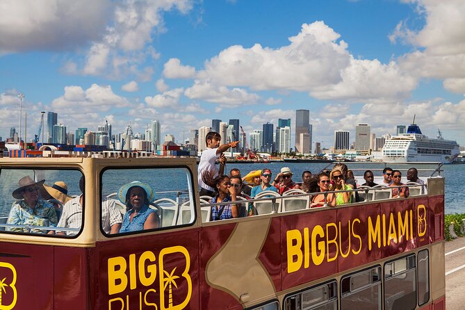Big Bus Miami Hop-on Hop-off Sightseeing Tour & Optional Cruise - Tour Experience and Highlights
