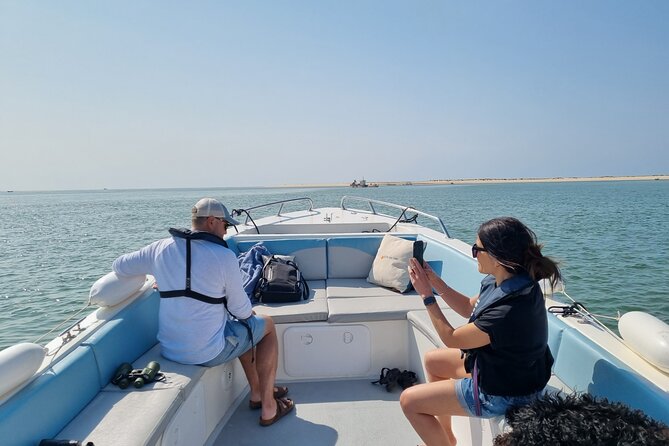 Boat Ride (6h00)3 Stops Ria Formosa - Booking Information