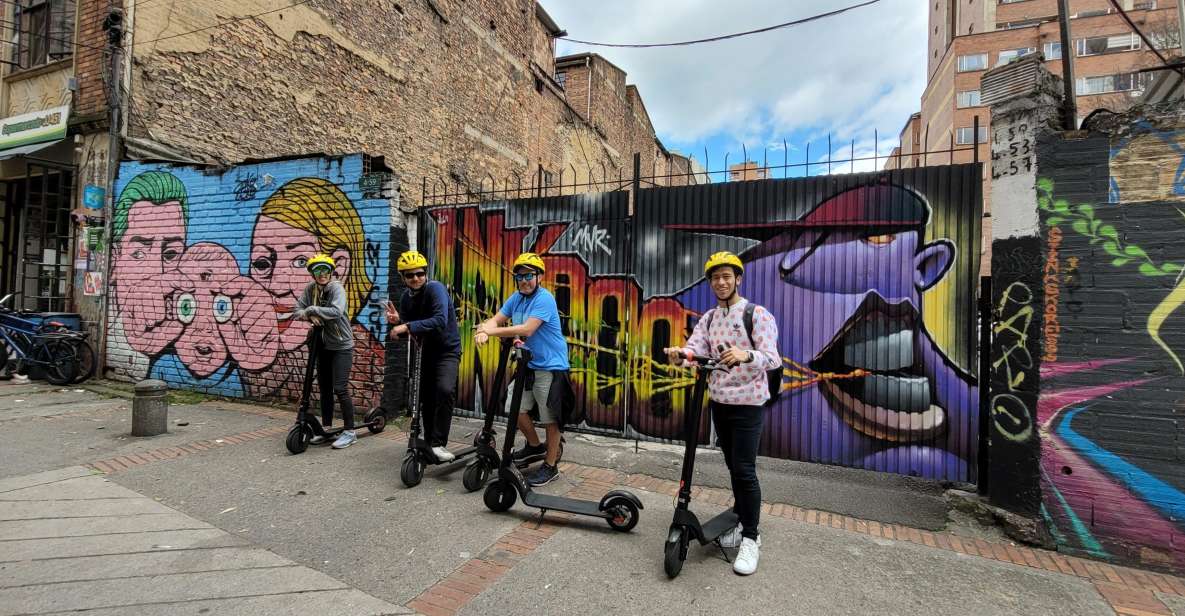 Bogota: Graffiti Tour With Electric Scooter (La Candelaria) - Additional Information