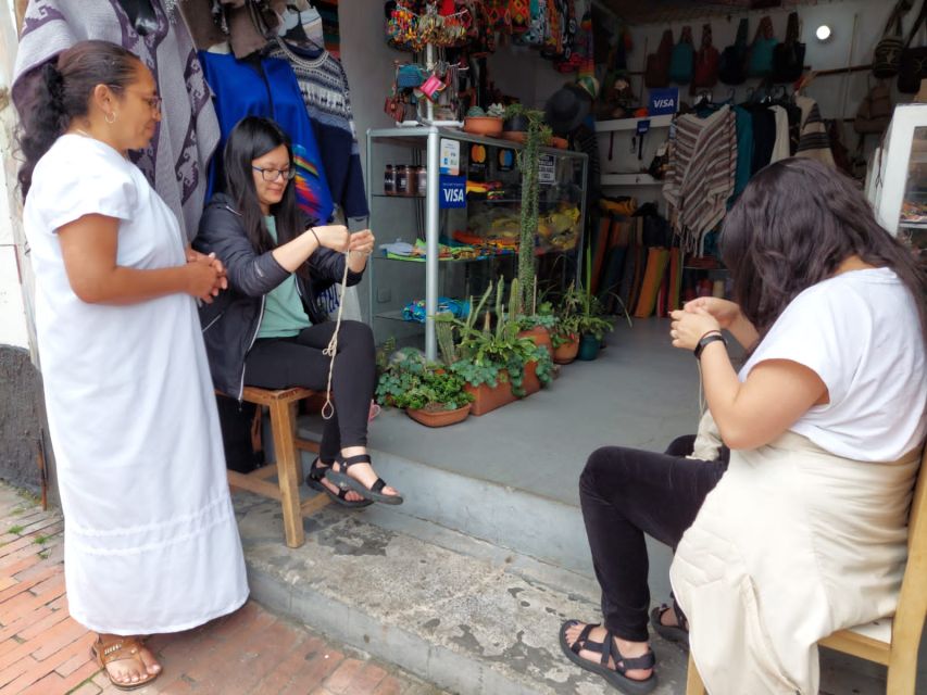 Bogotá: Traditional Colombian Bag Craft Workshop With Drink - Last Words