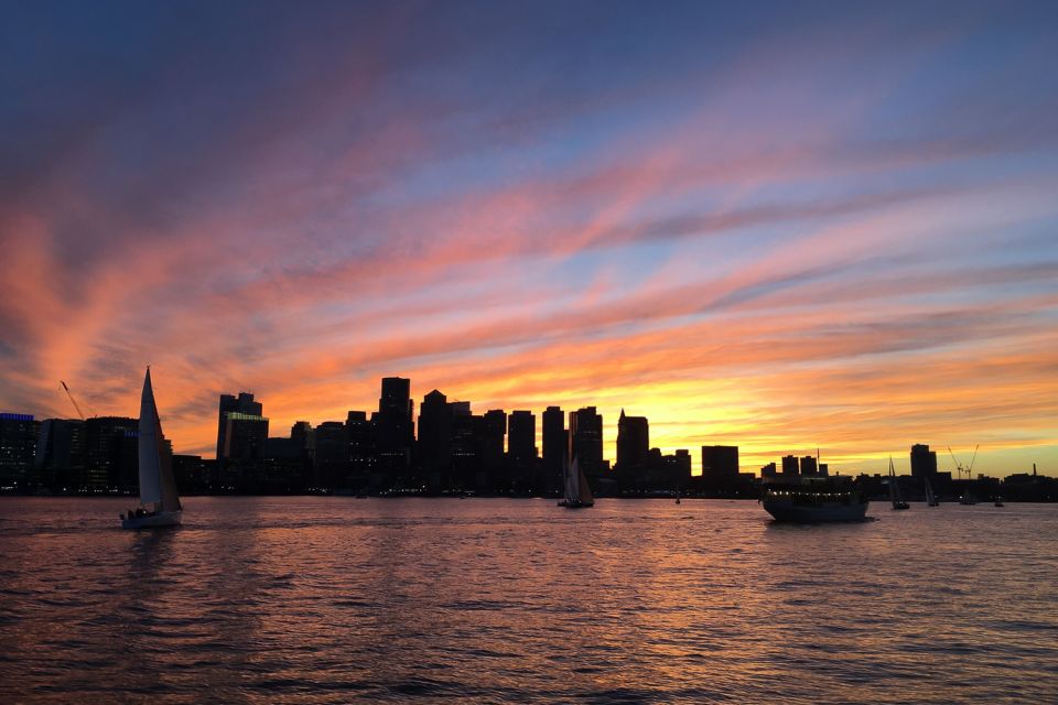 Boston: Harbor Champagne Sunset Sail From Rowes Wharf - Check Availability for Starting Times