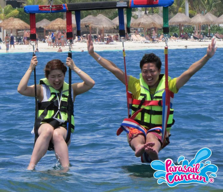 Cancun Parasail Open Schedule (No Transportation) - Inclusions and Extras