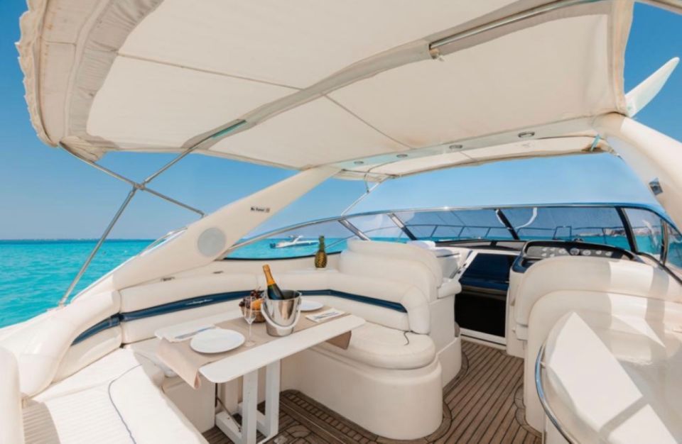 Cancun to Isla Mujeres: Sunset on Private Luxury Yacht (VIP) - Safety Measures
