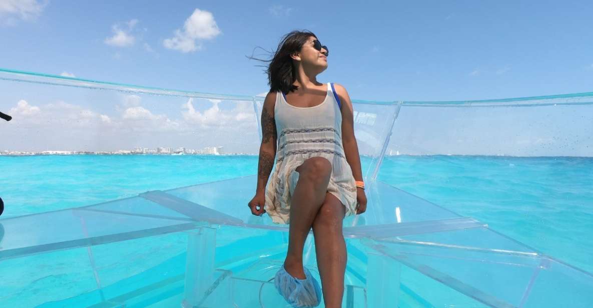 Cancun: Transparent Boat Tour With Drinks - Additional Information