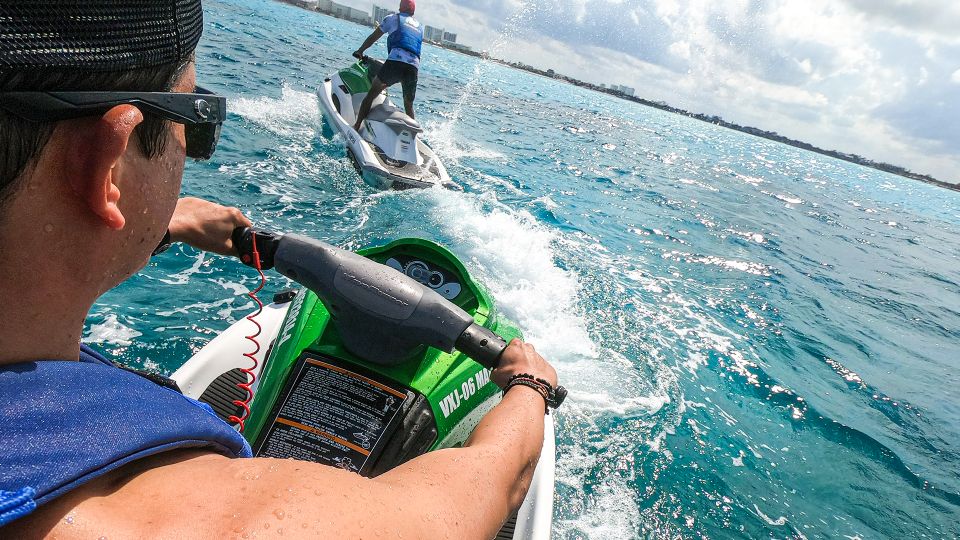 Cancun: Waverunner in Nichupte Lagoon - Directions