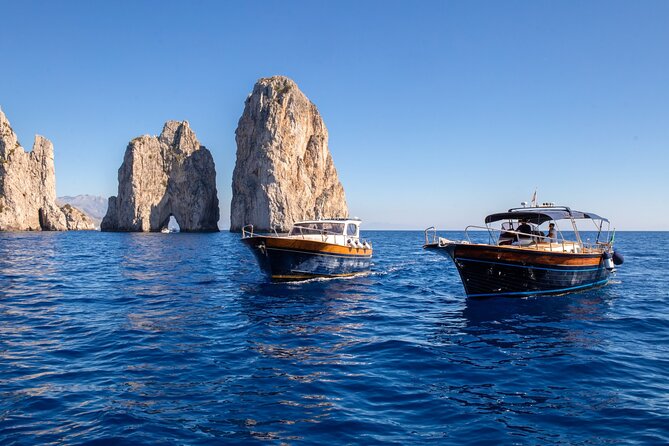 Capri Premium Boat Tour Max 8 People From Sorrento - Booking Information