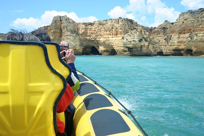 Caves and Dolphin Watching Cruise From Albufeira - Grotto Exploration