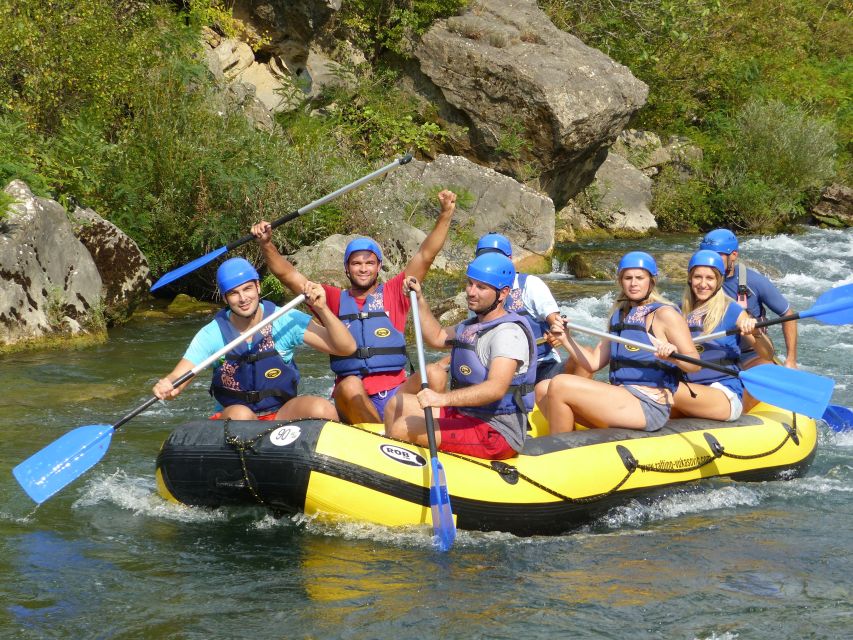 Cetina River: Rafting and Cliff Jumping Tour - Booking and Reservations