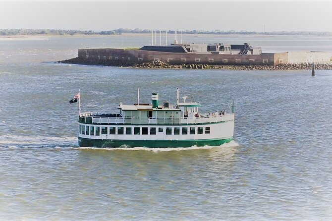 Charleston Harbor History Day-Time or Sunset Boat Cruise - Common questions