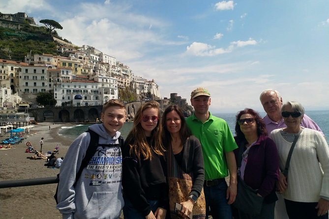 COASTAL SHARING TOUR [English Driver Available] - POSITANO, AMALFI, RAVELLO LUNCH - Pricing and Support