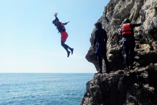 Coasteering and Cliff Jumping Near Lagos - Coasteering Techniques