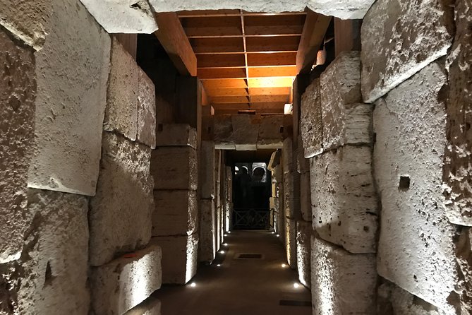 Colosseum Dungeons, Roman Forum and Palatine at Night Group Tour - Additional Information