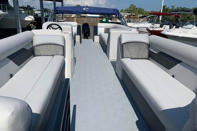 Crab Island 12 Passenger Pontoon Boat Rentals - Accessibility and Safety Information
