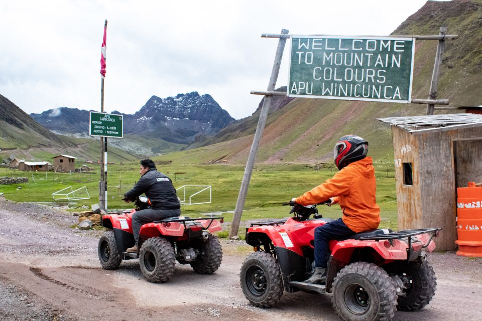 Cusco: Rainbow Mountain on ATVs - Logistics and Assistance