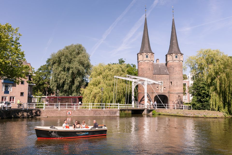 Delft: Open Boat Canal Cruise With Skipper - Value for Money