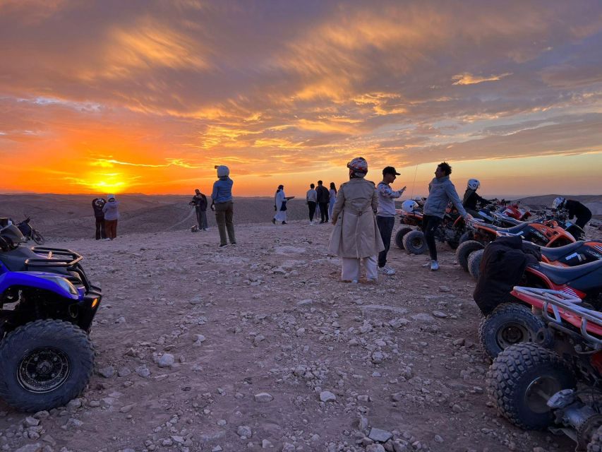 Desert Quad Biking Plus Camel Riding and Starry Dinner - Cultural Touch With Touaregs Outfits
