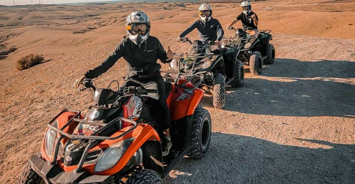 Desert: Quad Biking,Camel Riding, Fireshow & Dinner & Music - Common questions