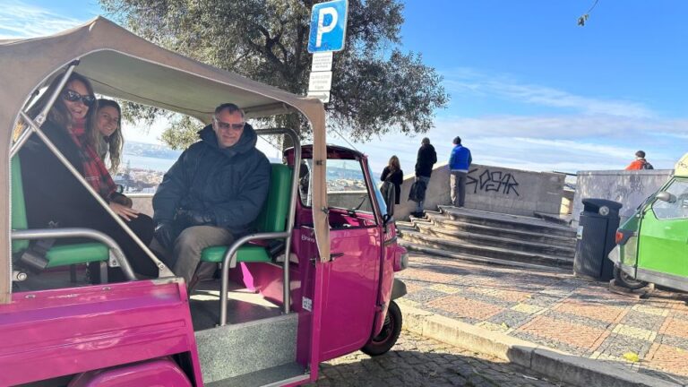 Discover Lisbon: Tuk Tuk Tour