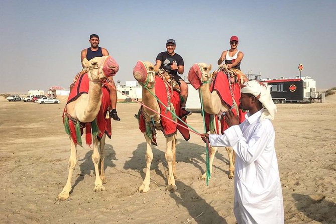 Doha Sunset Safari: Camel Trek With Dune Bashing and Sandboarding - Additional Information and Special Offers