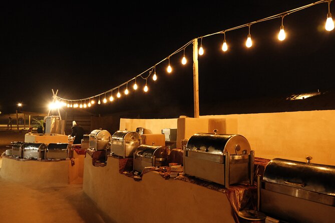 Dubai Caravanerai Desert Dinner With BBQ, Live Shows & Camel Ride - Logistical Details
