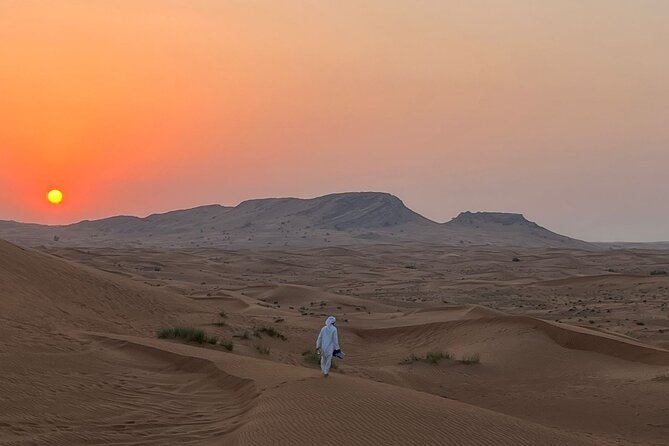 Dubai Desert 4x4 Dune Bashing, Self-Ride 30min ATV Quad, Camel Ride,Shows,Dinner - Minimum Traveler Requirement