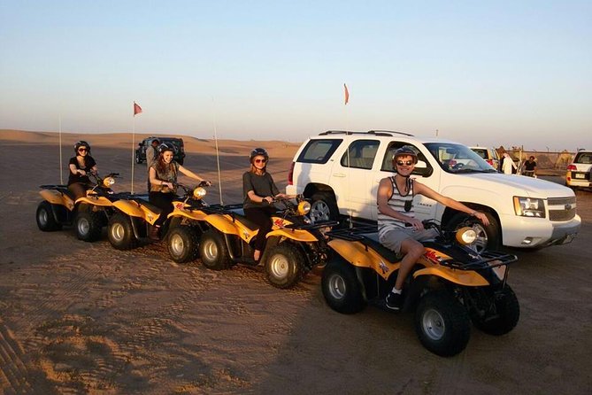 Dubai Desert Afternoon Quad Safari With Camel Ride, BBQ Dinner and Belly Dancing - Pricing and Value